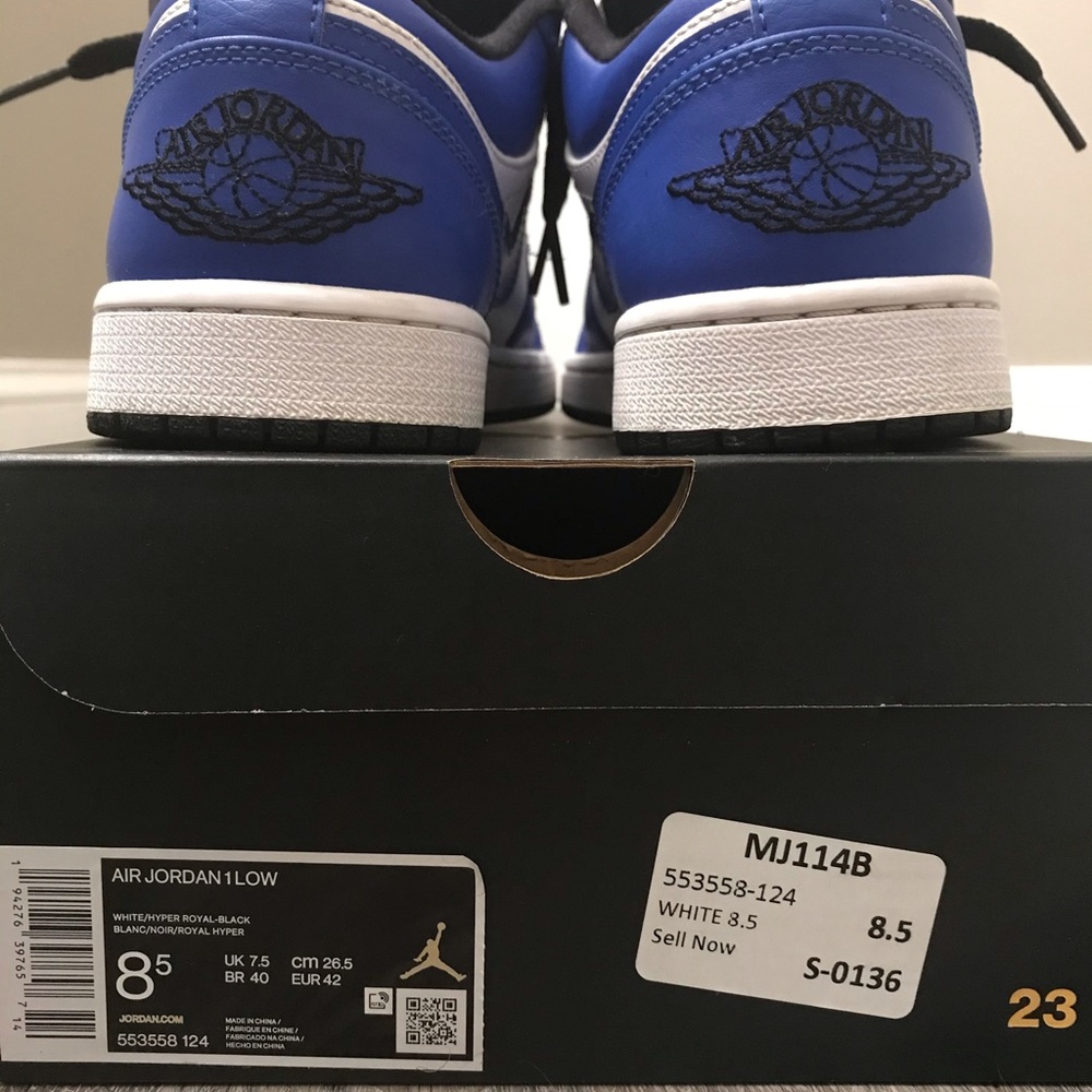 Air Jordan 1 low “Game Royal” - Picture 6 of 7